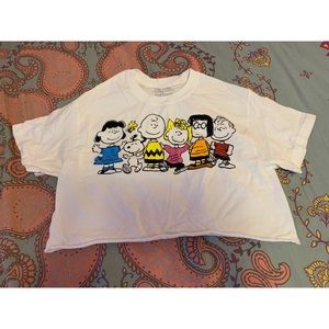Forever 21 ‘Peanuts’ Crop Top